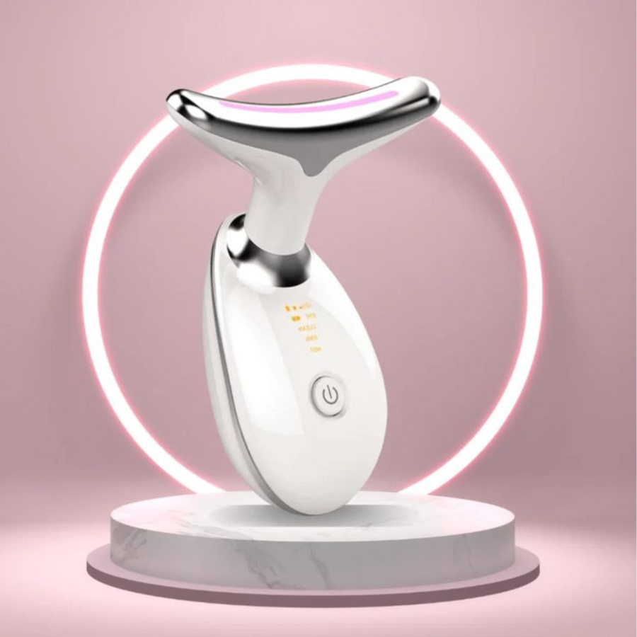 EMS Red Light Therapy Face & Neck Lifting Massager